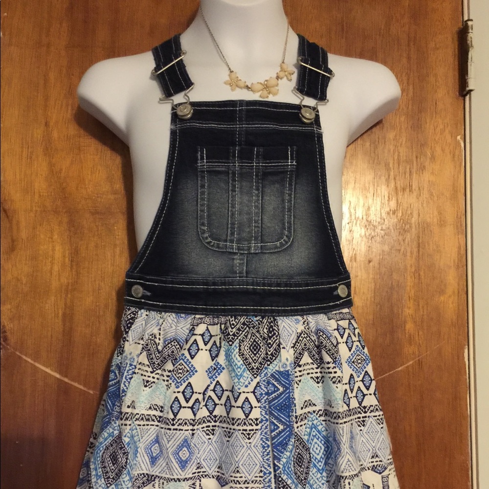 NWT Jordache overall dress sz:6/6x